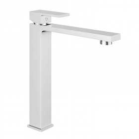 Miscelatore monocomando per lavabo canna alta in ottone serie Town con cartuccia da mm 25