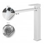 Miscelatore monocomando per lavabo canna alta in ottone serie Town con cartuccia da mm 25