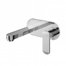 Miscelatore monocomando ad incasso a parete per lavabo cromo lucido serie Age cromo lucido