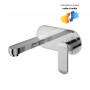 Miscelatore monocomando ad incasso a parete per lavabo cromo lucido serie Age cromo lucido