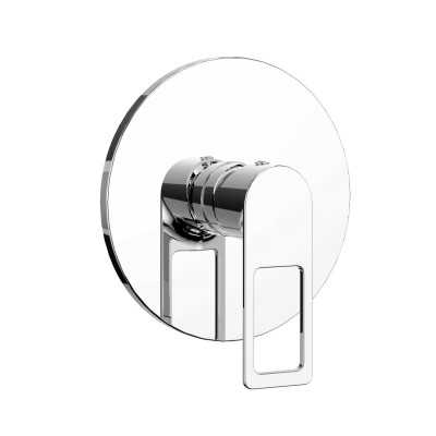 Miscelatore monocomando ad incasso doccia a parete 1 via con sistema install box serie Sprint Hole