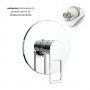 Miscelatore monocomando ad incasso doccia a parete 1 via con sistema install box serie Sprint Hole