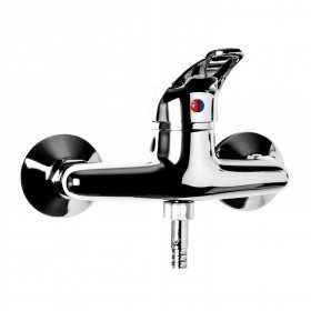 Miscelatore monocomando da esterno doccia serie EMME cromo lucido