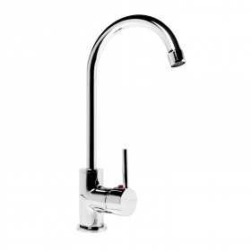 Miscelatore monocomando per lavello cucina con canna orientabile serie Kitch
