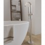 Dublino Gruppo Vasca a Pavimento Free Standing Ottone cromato Lucido