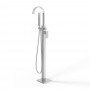 Manila Atene Gruppo Vasca a Pavimento Free Standing Ottone cromato Lucido