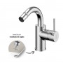 Miscelatore monocomando Jazz Decor per bidet installazione rapida con piletta click clack