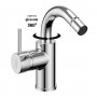 Miscelatore monocomando Jazz Decor per bidet installazione rapida con piletta click clack