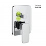 Miscelatore monocomando ad incasso doccia con deviatore 2 vie cromo lucido con sistema install box serie Cross