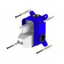 Miscelatore monocomando ad incasso doccia con deviatore 2 vie cromo lucido con sistema install box serie Cross