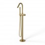 Dublino Gruppo Vasca a Pavimento Free Standing Ottone Finitura Oro matt PVD