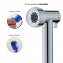 Idroscopino Ian Mix WC bidet bagno tondo con rubinetto miscelatore cromo lucido con Install Box