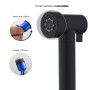 Idroscopino Ian Mix WC bidet bagno tondo con rubinetto miscelatore nero opaco con Install Box