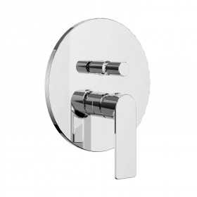 Miscelatore monocomando ad incasso doccia con deviatore 2 vie cromo lucido con sistema install box serie SPRINT