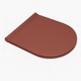 Sedile WC slim soft tabasco lucido serie Bloom