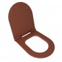 Sedile WC slim soft tabasco lucido serie Bloom