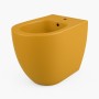 Bidet Ceramica a Pavimento Colore Miele Lucido Bloom