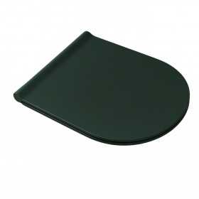 Sedile WC slim chiusura soft colore pino lucido serie Bloom