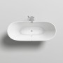 Zanzibar Air Vasca freestanding idromassaggio acrilico idro air jet e luce LED