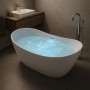 Zanzibar Air Vasca freestanding idromassaggio acrilico idro air jet e luce LED