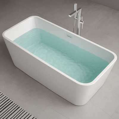 Vasca free Standing Maiorca in Acrilico Colore Bianco Lucido Lullaby