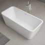 Vasca free Standing Maiorca in Acrilico Colore Bianco Lucido Lullaby 