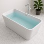 Vasca free Standing Maiorca in Acrilico Colore Bianco Lucido Lullaby 