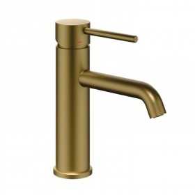 Miscelatore monocomando Jazz per lavabo oro matt installazione rapida