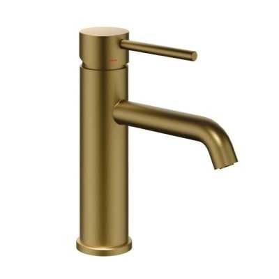 Miscelatore monocomando Jazz per lavabo oro matt installazione rapida
