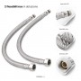 Miscelatore monocomando per bidet oro lucido serie Jazz installazione rapida con piletta click clack