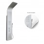 Colonna Doccia Attrezzata Jungle in Acciaio Inox Ix Box Shower