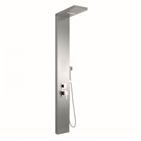 Ix Box Shower Colonna Doccia Attrezzata City in Acciaio Inox Con Cascata