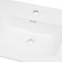 Lavabo ad Incasso in Ceramica Bianco Lucido per mobile bagno