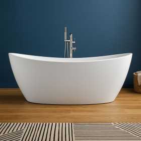 Vasca free Standing Zanzibar in Acrilico Colore Bianco Opaco Lullaby