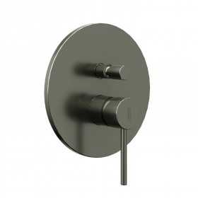 Miscelatore monocomando ad incasso doccia con deviatore 2 vie canna di fucile con sistema install box serie Jazz