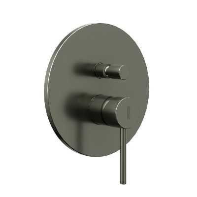 Miscelatore monocomando ad incasso doccia con deviatore 2 vie canna di fucile con sistema install box serie Jazz