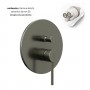 Miscelatore monocomando ad incasso doccia con deviatore 2 vie canna di fucile con sistema install box serie Jazz