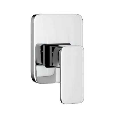 Miscelatore monocomando ad incasso doccia a parete 1 via con sistema install box serie Cross