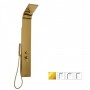 Colonna Doccia Attrezzata Jungle Gold Con Cascata Ix Box Shower