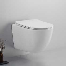 Vaso Ceramica Sospeso Colore Bianco Lucido Modello People