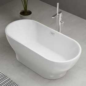 Vasca Freestanding Jimbo in Acrilico Colore Bianco Lucido Lullaby 