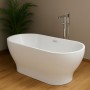 Vasca Freestanding Jimbo in Acrilico Colore Bianco Lucido Lullaby 