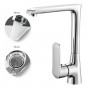 Miscelatore monocomando per lavello cucina con canna orientabile serie Age