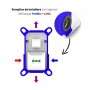 Miscelatore monocomando ad incasso doccia con deviatore 2 vie oro matto con sistema install box serie Jazz