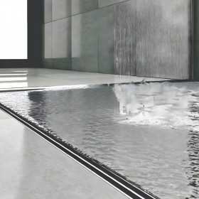 Canaletta Inox Slim Floor 100 per doccia a pavimento Ix Box Shower 