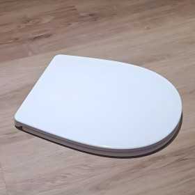 Sedile Termoplastico Serie Apple Bianco Lucido Chiusura Frizionata Rallentata