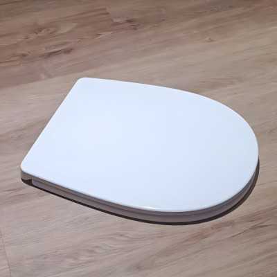 Sedile Termoplastico Serie Apple Bianco Lucido Chiusura Frizionata Rallentata