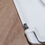 Sedile Termoplastico Serie Apple Bianco Lucido Chiusura Frizionata Rallentata