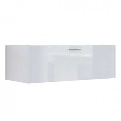 Base portalavabo Alvin sospeso Nordikflat con 1 cassetto cm 100x46x33