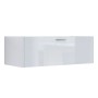 Base portalavabo Alvin sospeso Nordikflat con 1 cassetto cm 100x46x33